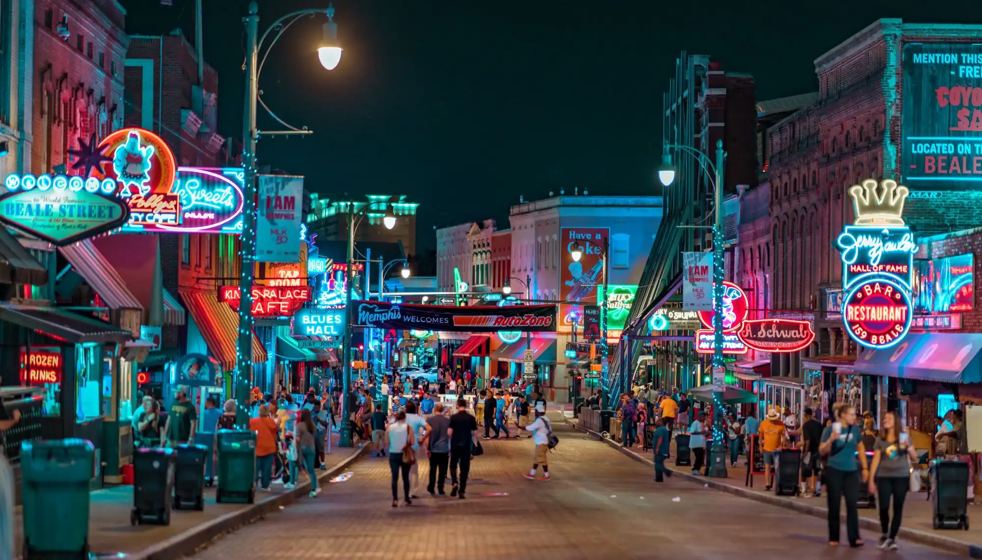 Beale Street at Night