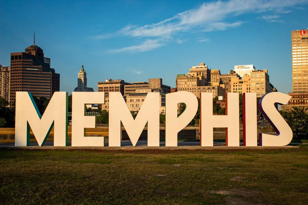 Memphis Bicentennial Sign